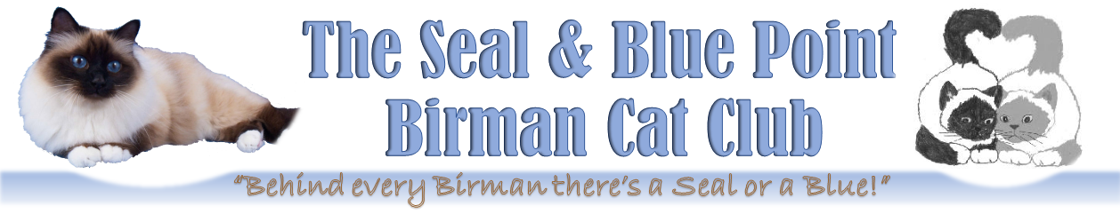 The Seal & Blue Point Birman Cat Club Logo